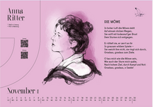 Laden Sie das Bild in den Galerie-Viewer, Lyrik13-Wandkalender 2026