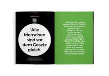 Laden Sie das Bild in den Galerie-Viewer, Bestellbar auf: www.dasgrundgesetz.de