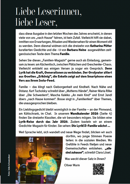 dreizehn +13 Gedichte (7) / Familie