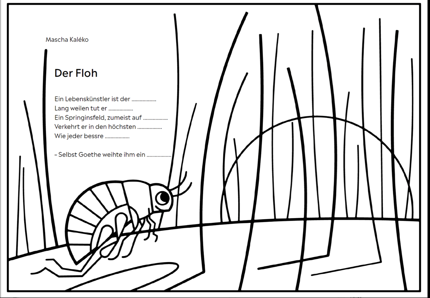 Gedichte ohne … Ende / Klassensatz 13 Expl. / 50 Euro sparen!