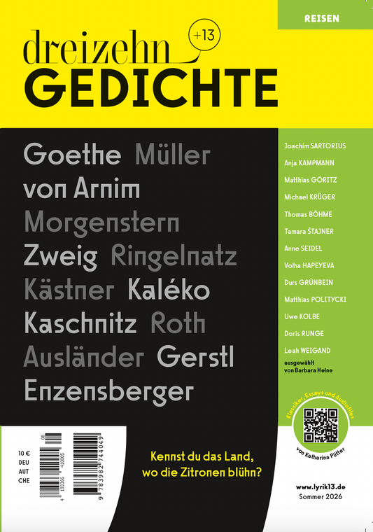 dreizehn +13 Gedichte (8) / REISEN