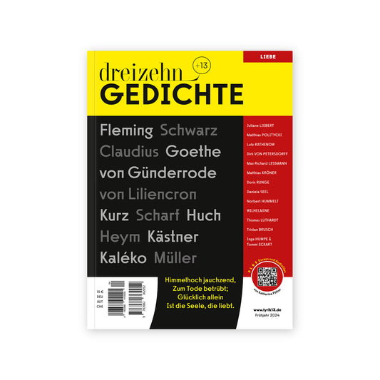 dreizehn +13 Gedichte (4) / Liebe