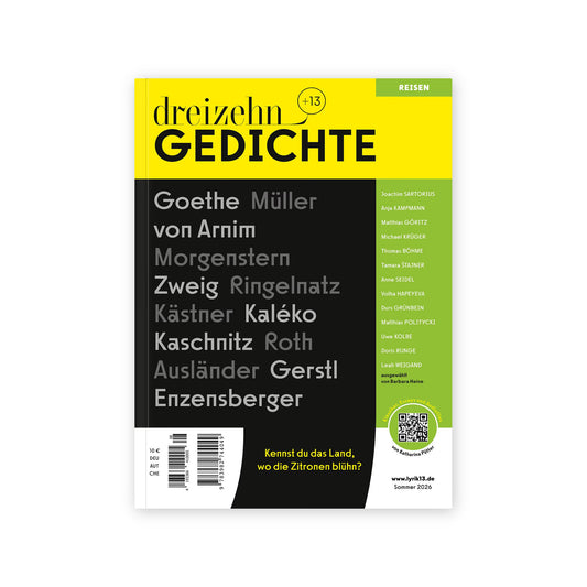 dreizehn +13 Gedichte (8) / REISEN